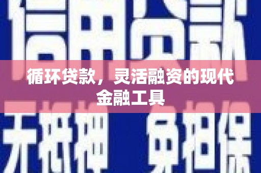 梧州循环贷款，灵活融资的现代金融工具