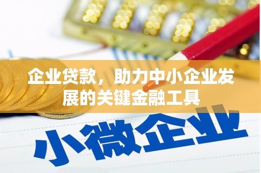 枋山企业贷款，助力中小企业发展的关键金融工具