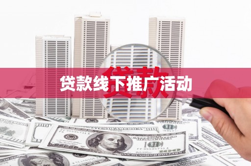 楠西贷款线下推广活动