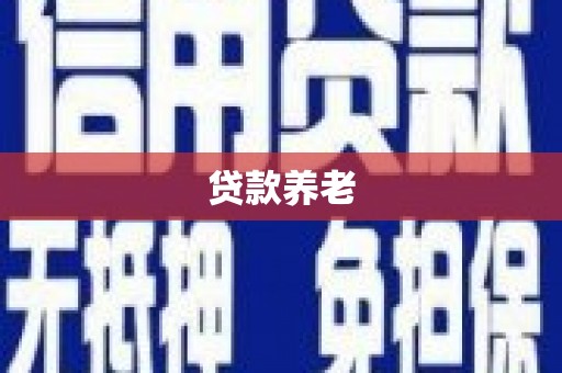 集美贷款养老